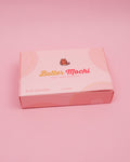 Build your own butter mochi 6 piece box hero shot in pink box
